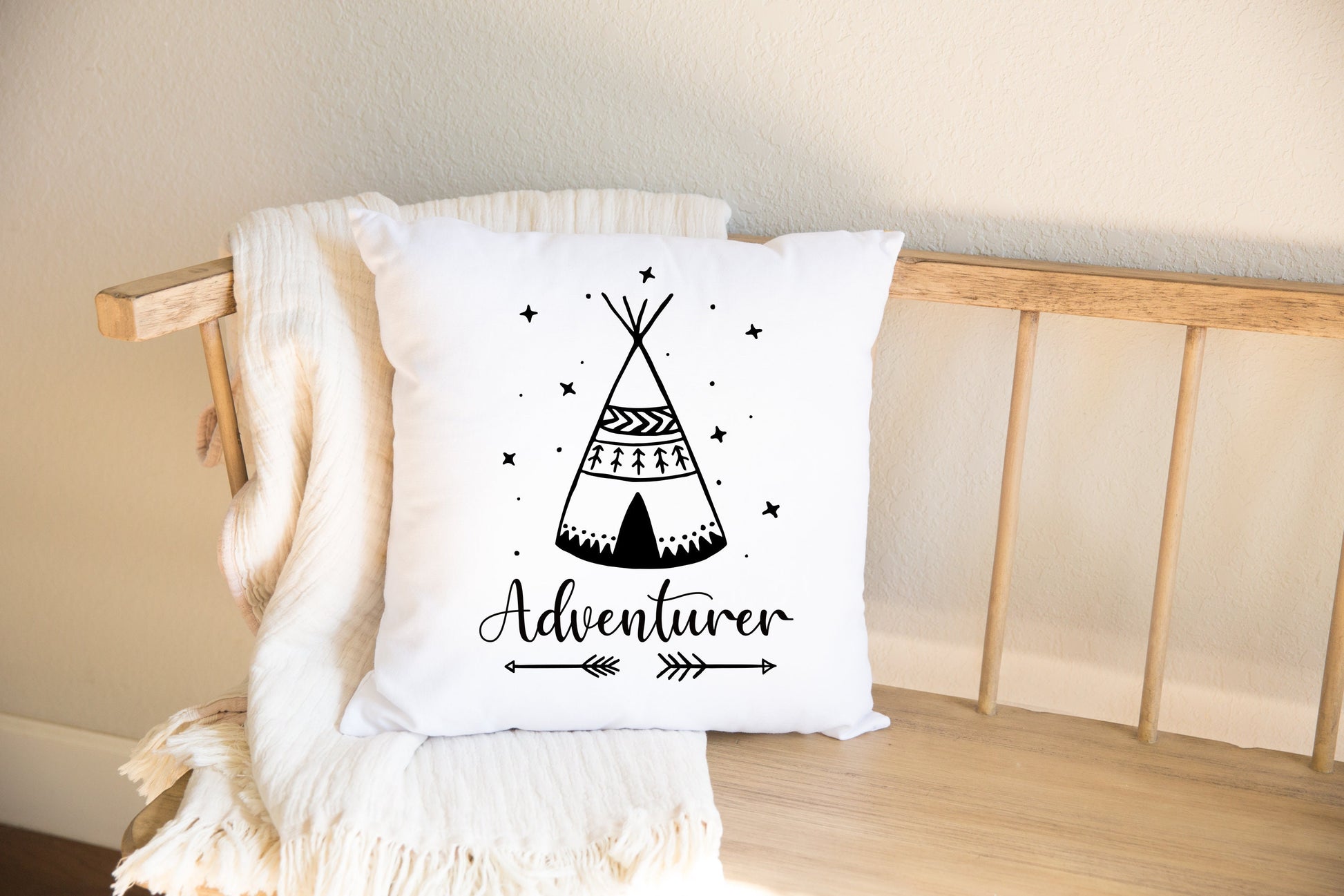 Monochrome Square Pillows