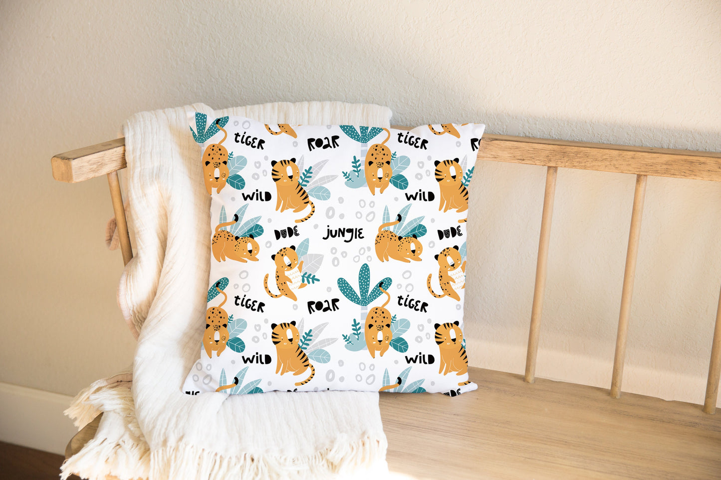 Monochrome Square Pillows