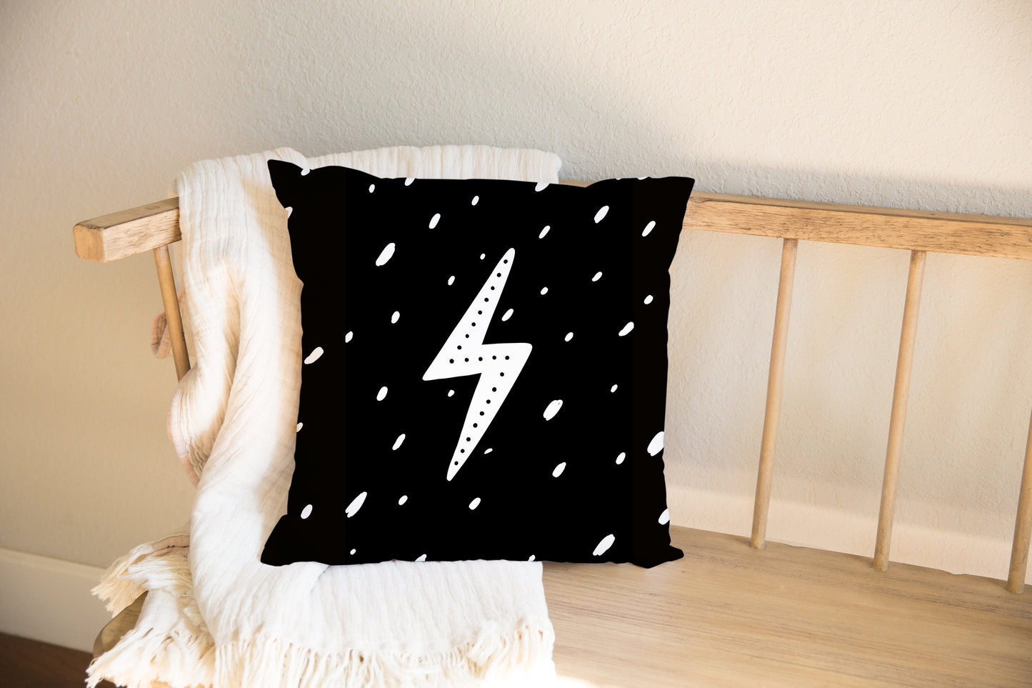 Monochrome Square Pillows