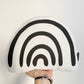 Monochrome Rainbow - Plush Pillow