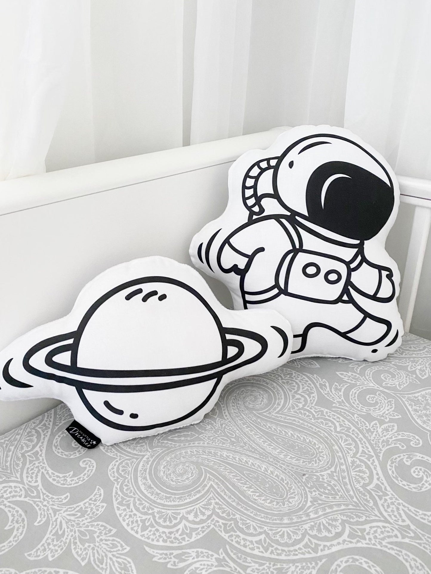 Planet Space - Plush Pillow
