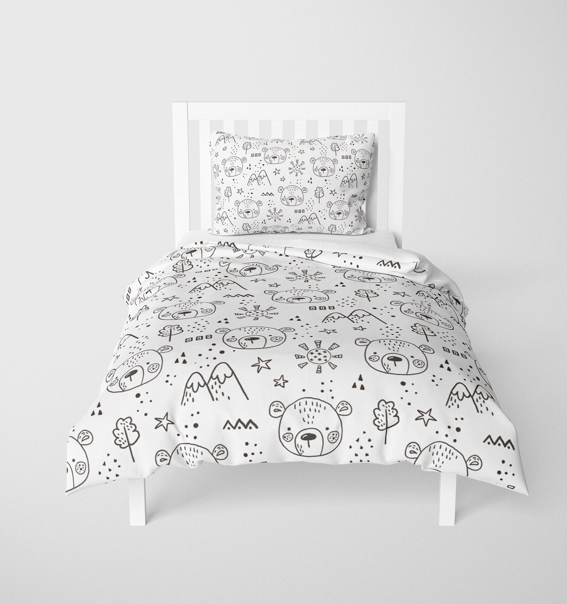 Bears and Mountains - Bedding