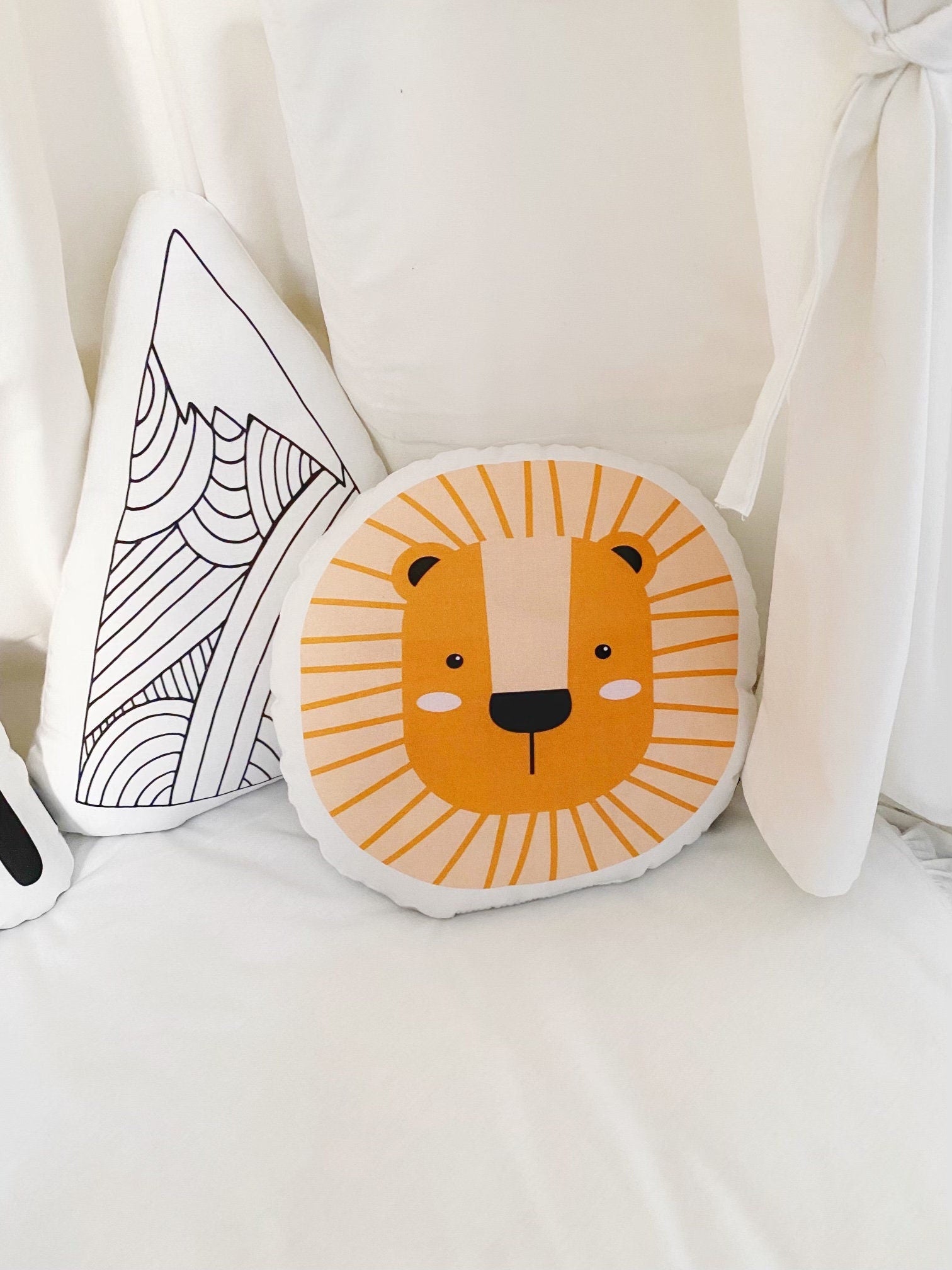 Lion - Plush Pillow
