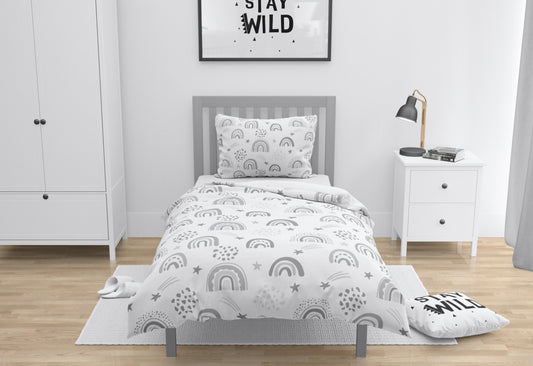 Grey Rainbows - Bedding