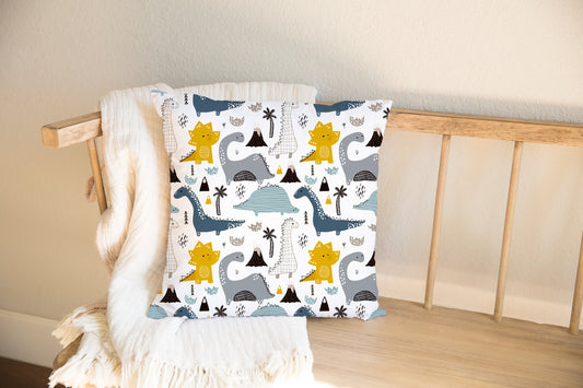 Dinosaurs - Square Pillow