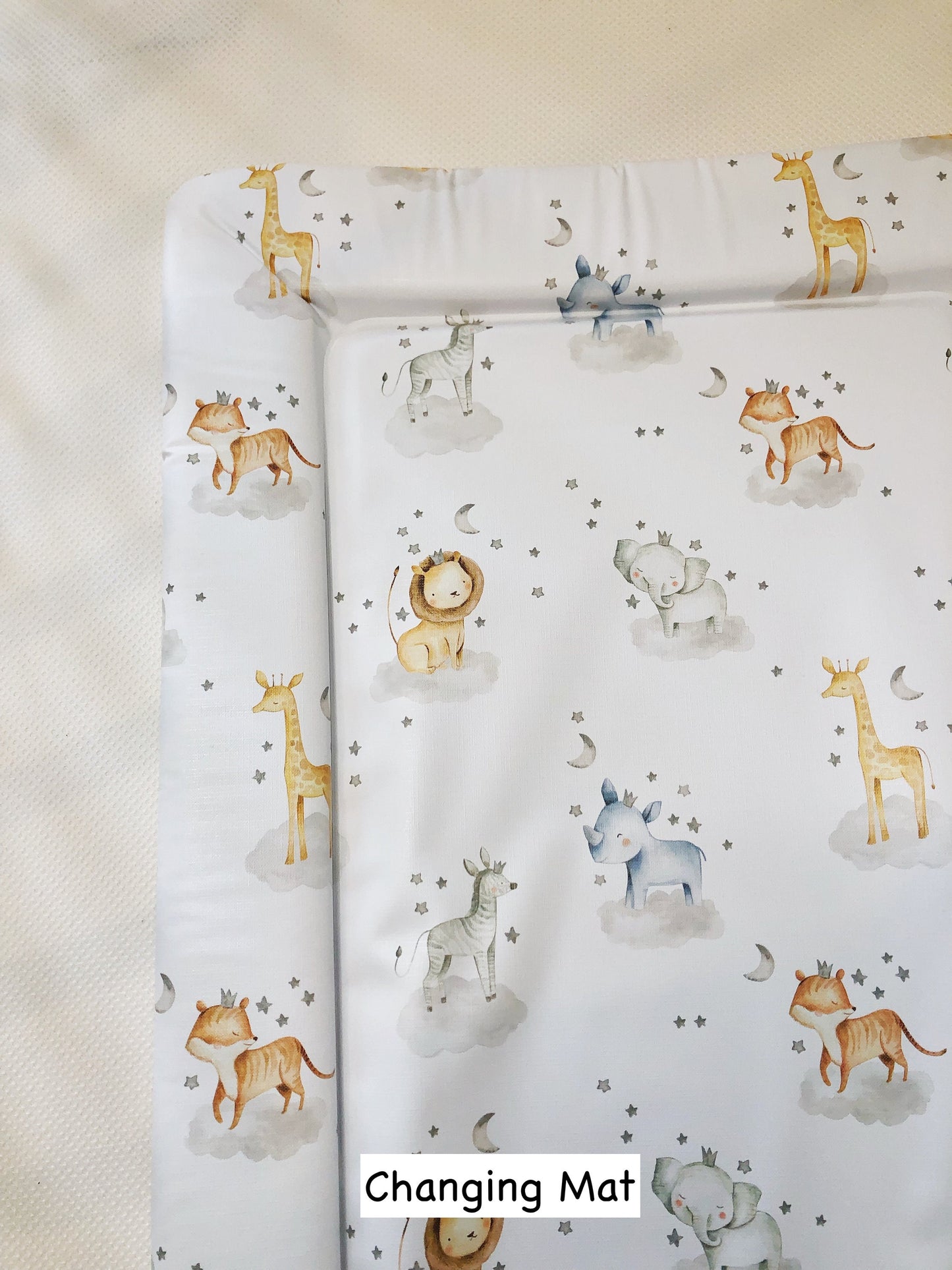 Cute Safari Animals - Baby Changing Mat
