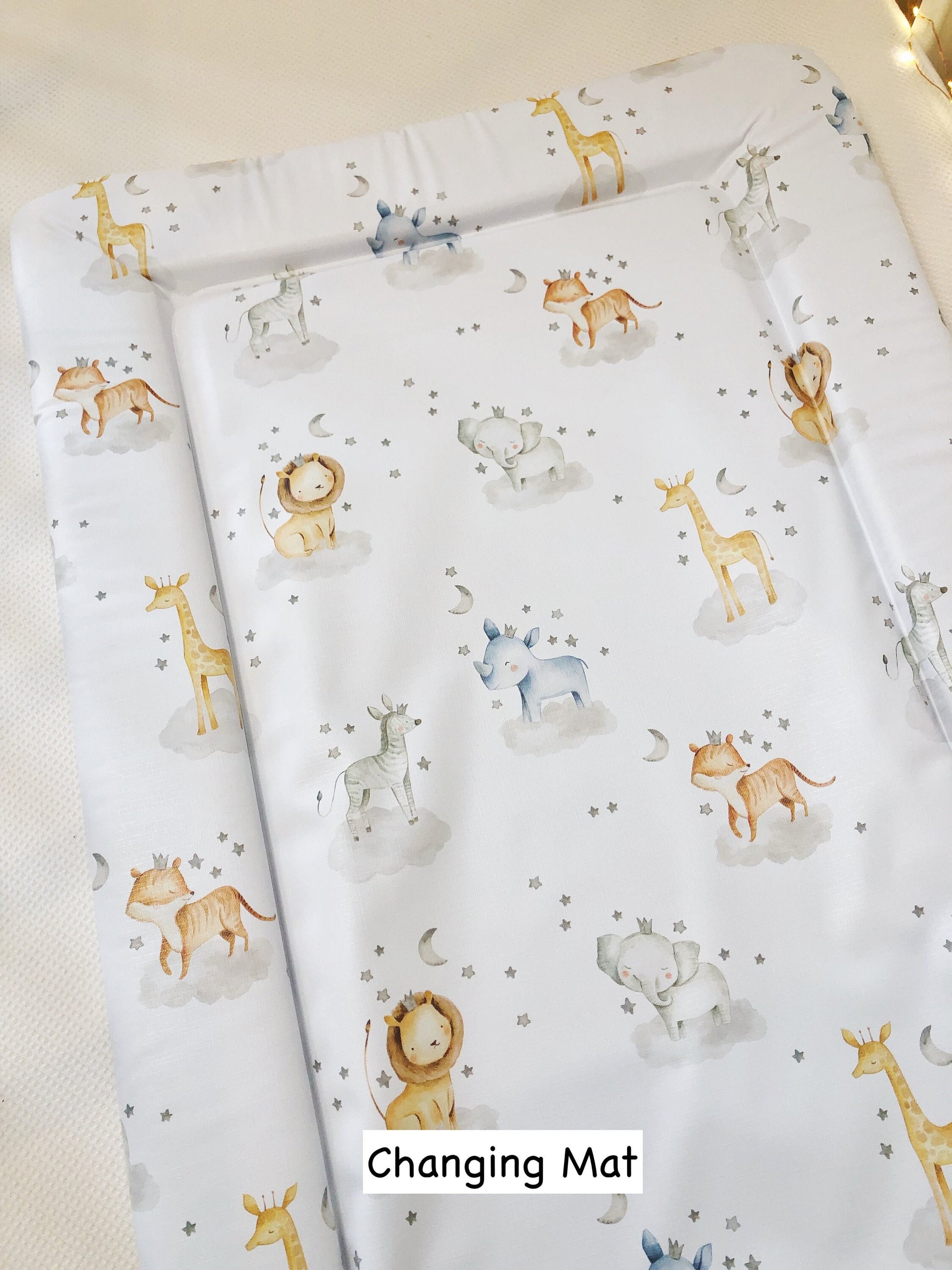 Cute Safari Animals - Baby Changing Mat