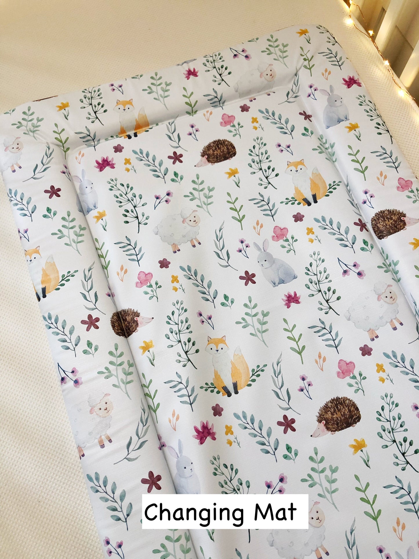 Woodland Fox & Animals - Baby Changing Mat