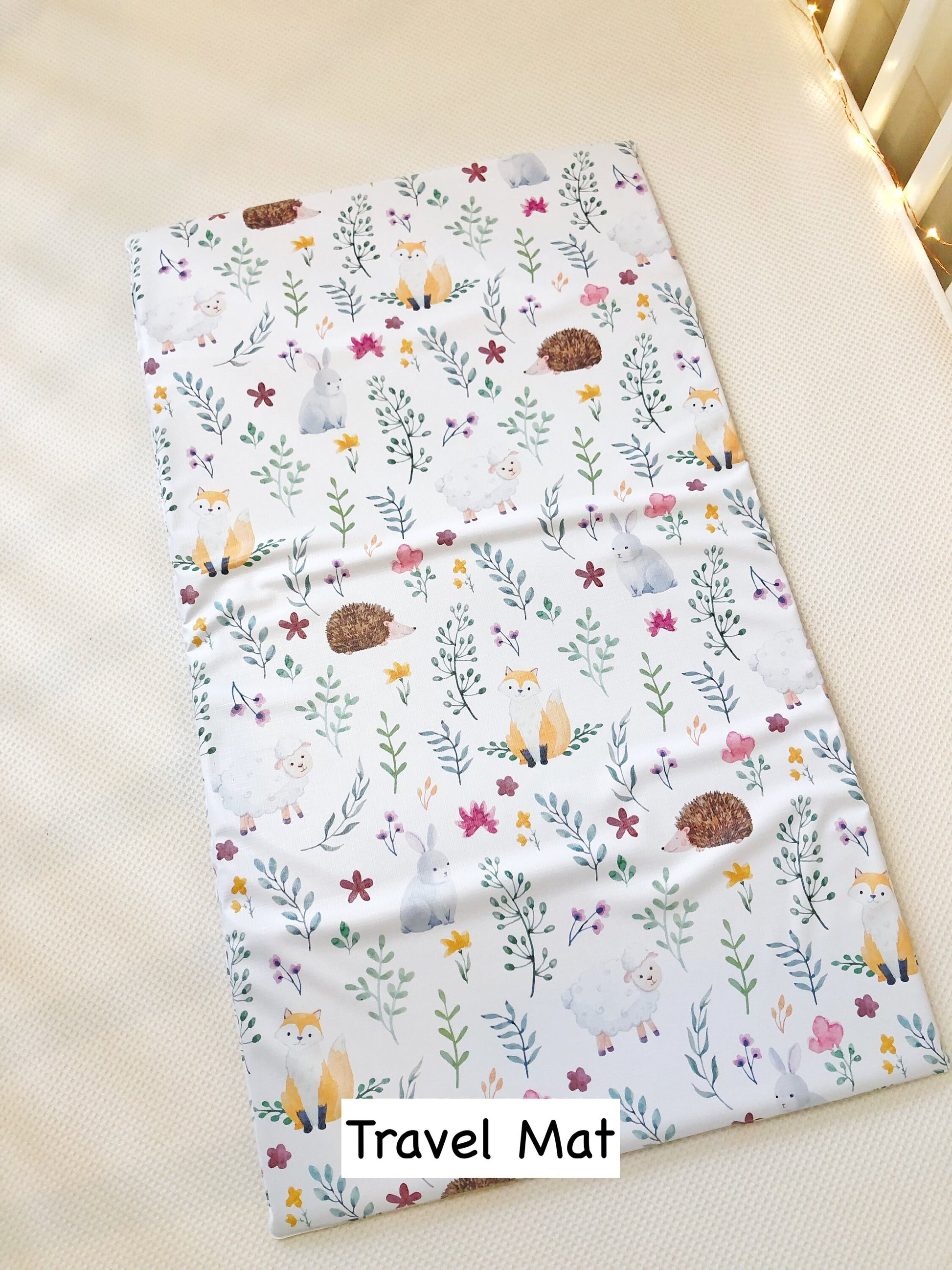 Woodland Fox & Animals - Baby Changing Mat