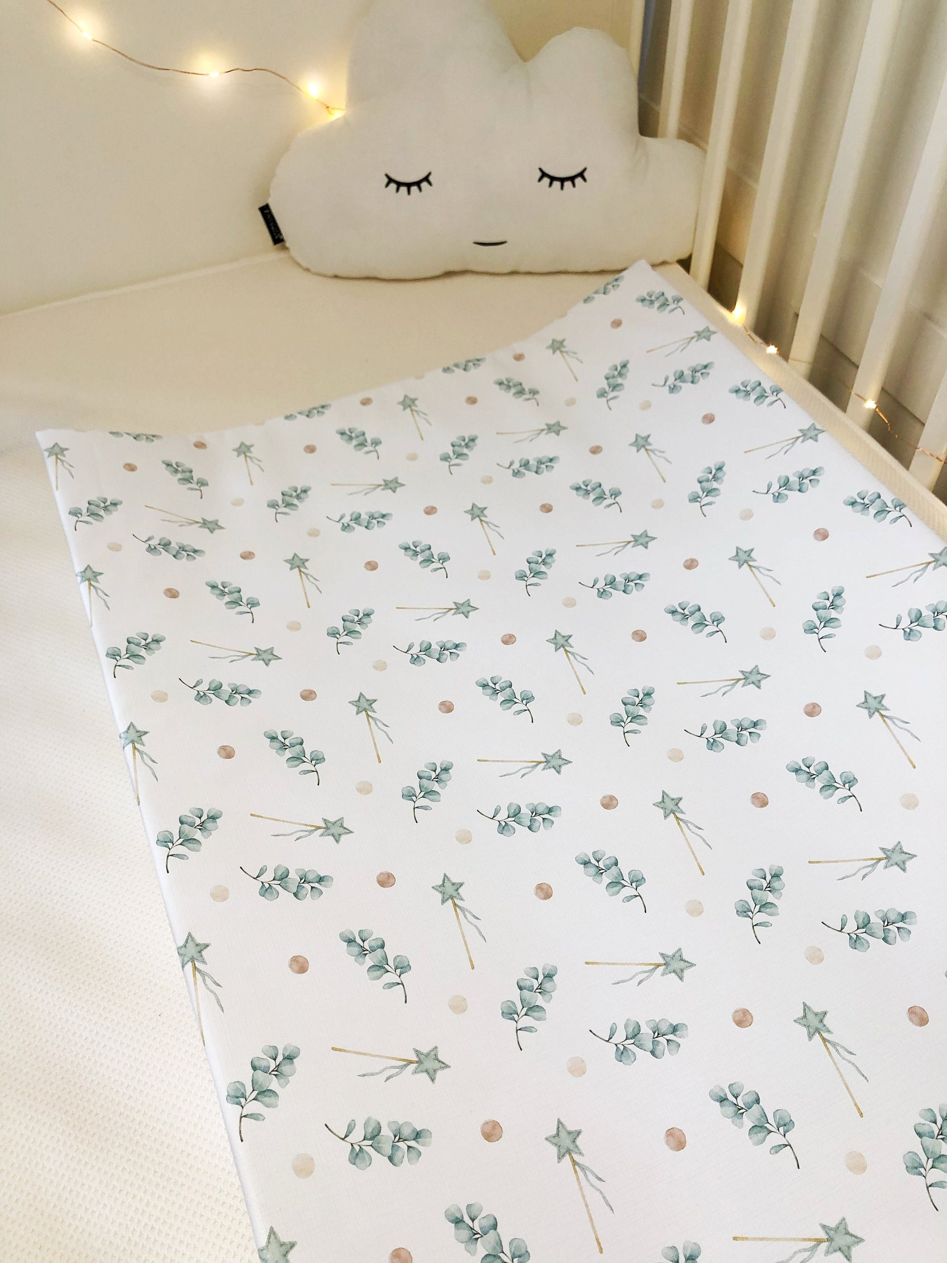 Eucalyptus Floral - Baby Changing Mat