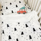 Christmas Tree, Black & White - Bedding