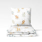 Cute Watercolour Safari Animal - Bedding