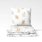 Cute Watercolour Safari Animal - Bedding