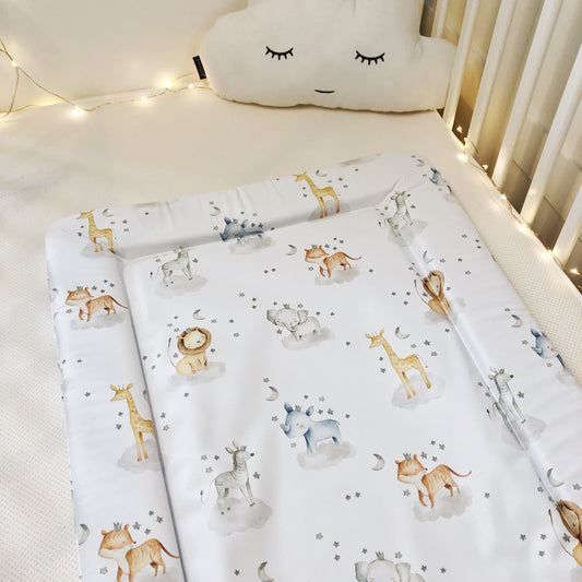 Cute Safari Animals - Baby Changing Mat