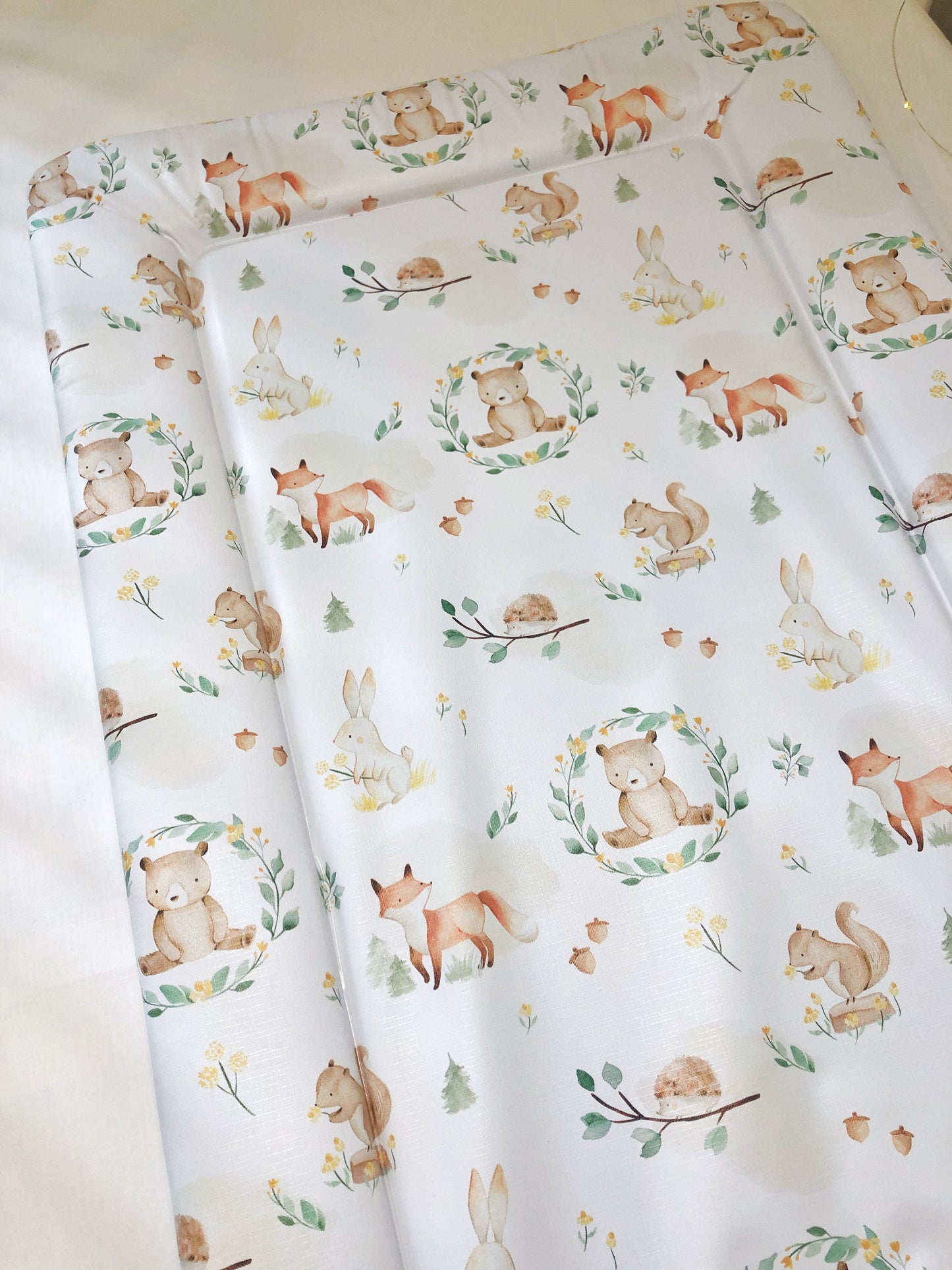 Woodland Bears and Animals - Baby Changing Mat
