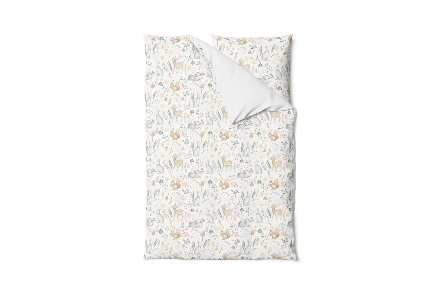 Woodland Sketched Animals - Bedding