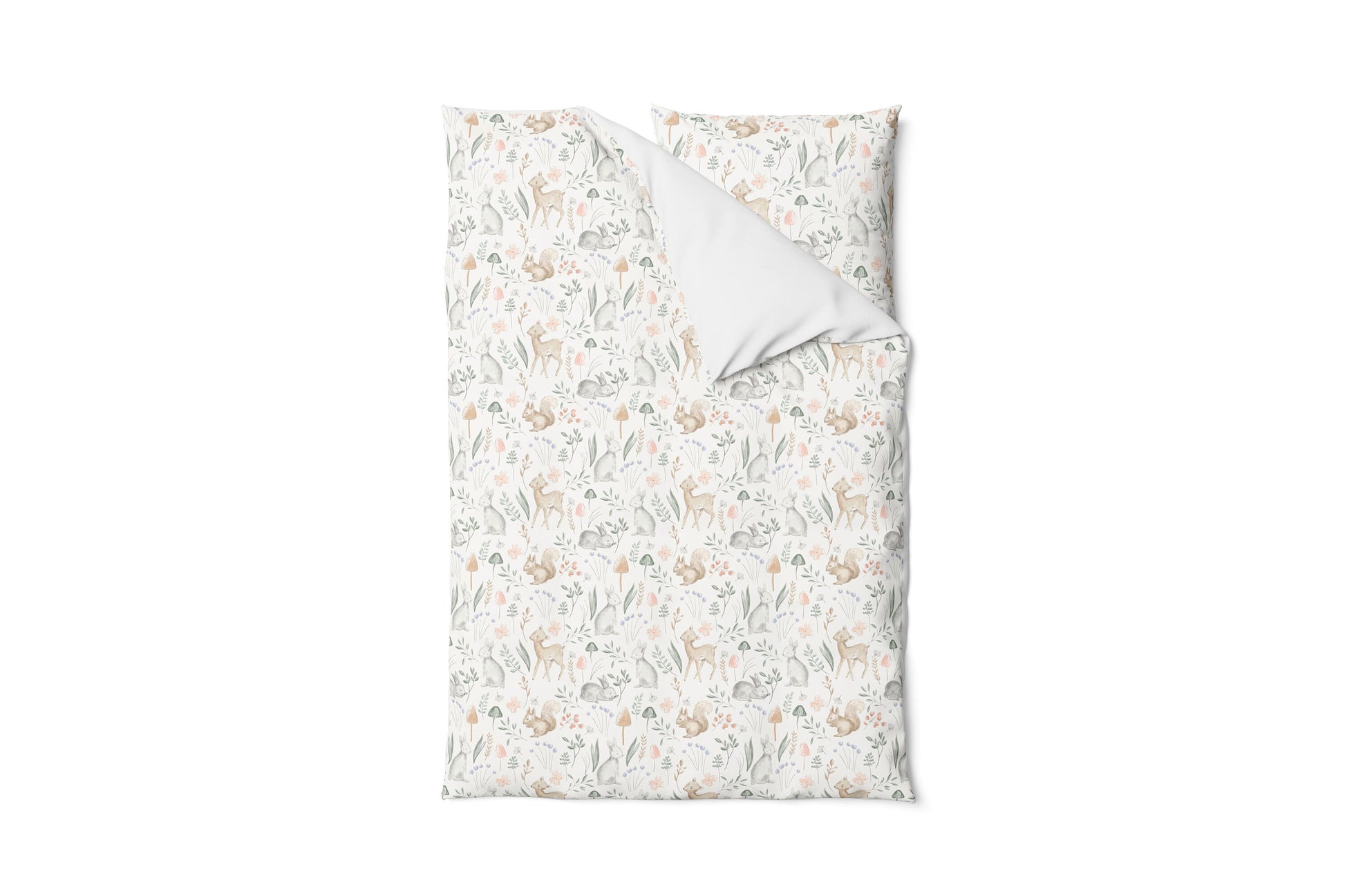 Woodland Sketched Animals - Bedding