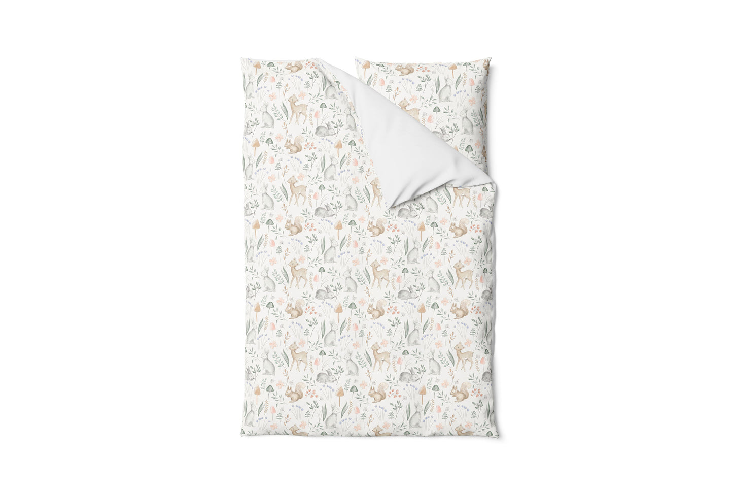 Woodland Sketched Animals - Bedding