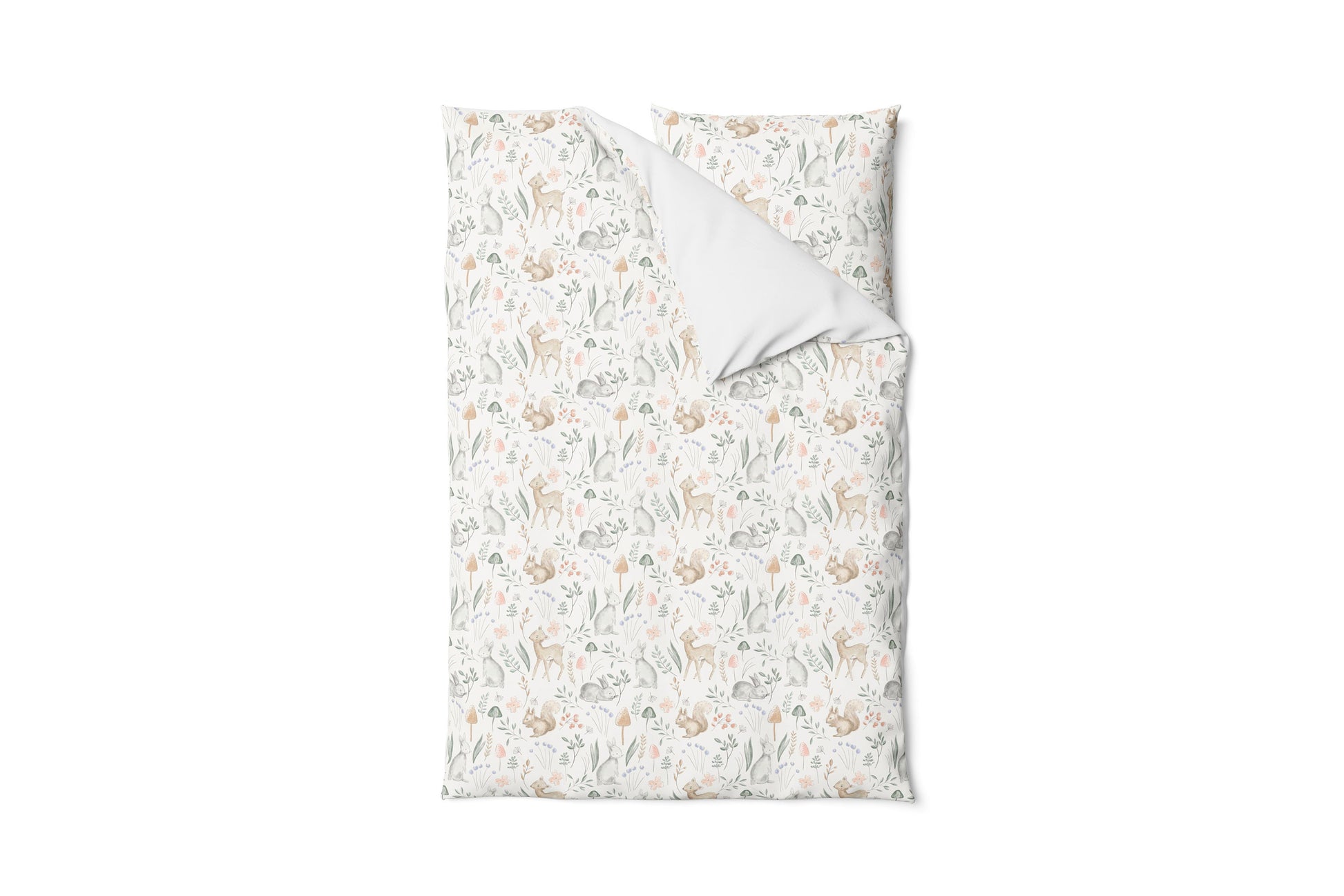 Woodland Sketched Animals - Bedding