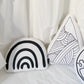 Monochrome Rainbow - Plush Pillow