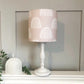 Pink Rainbows and Dots- Lampshade
