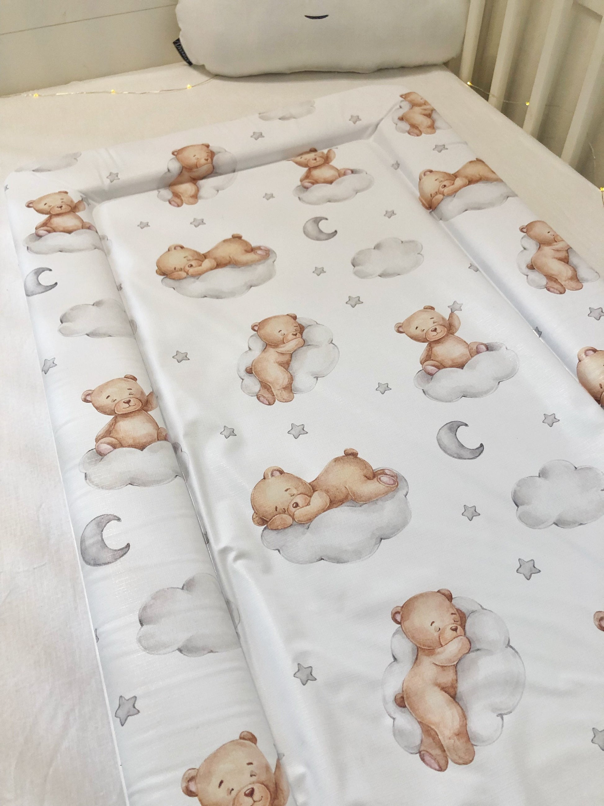 Bears in the Clouds - Baby Changing Mat