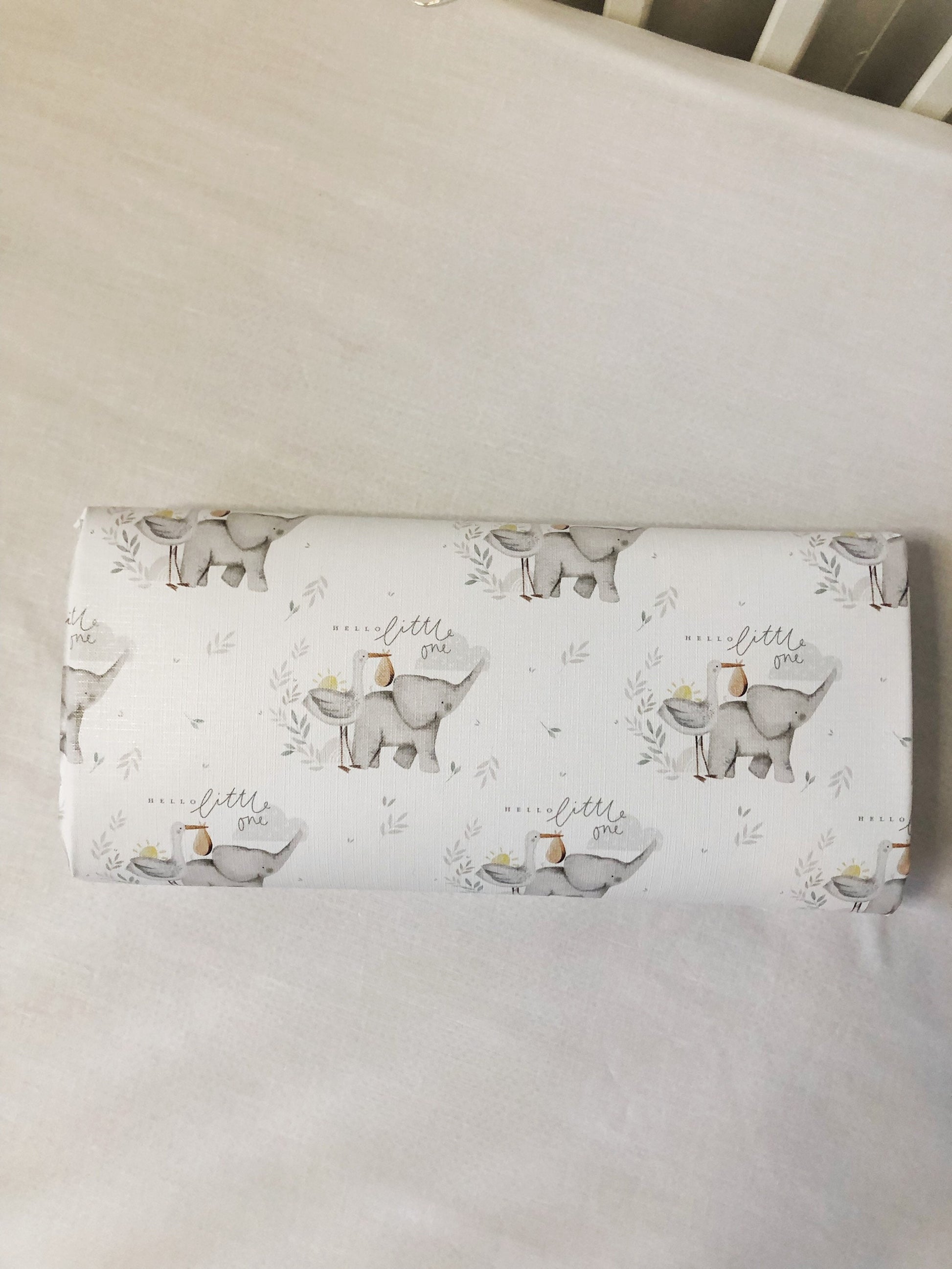 Elephants 'Hello Little One' - Baby Changing Mat