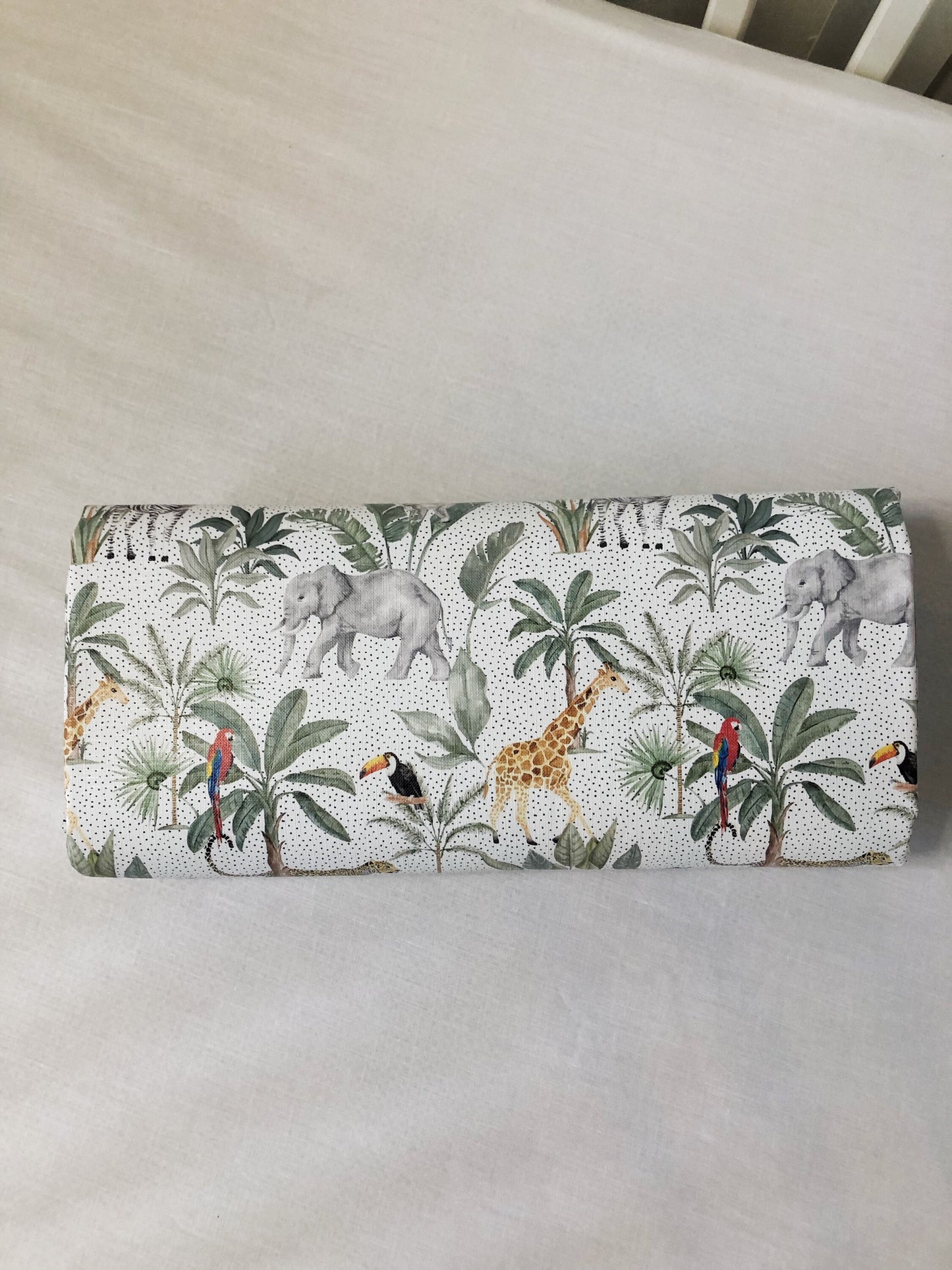 Baby Changing Mat - Safari Jungle Spots, Nappy Changing Mat, Waterproof Mat, Baby Gift, Wedge Changing Mat, Safari Animal Nursery Decor