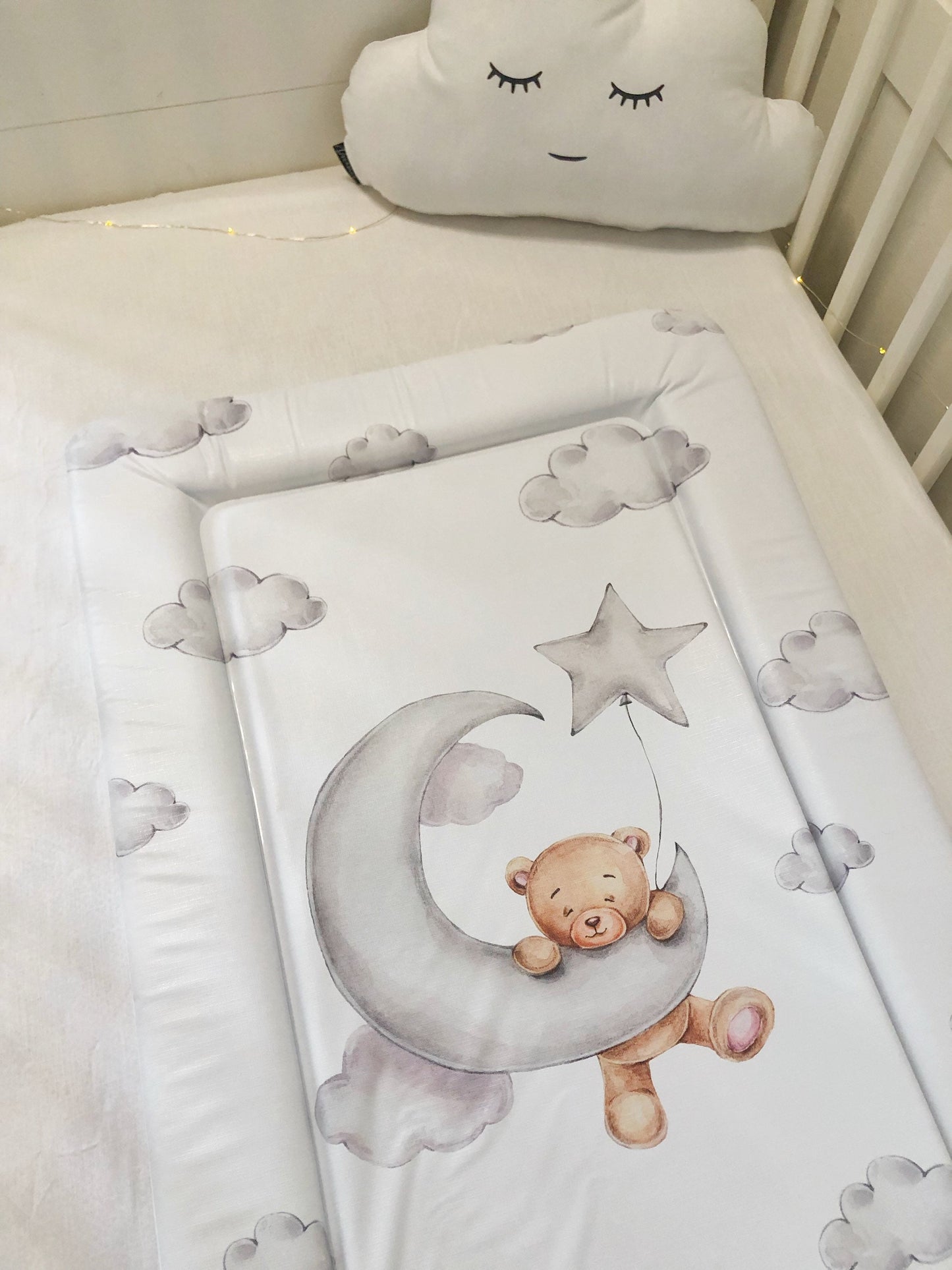Bear on the Moon - Baby Changing Mat