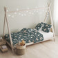 Dark Sketched Woodland Animals - Bedding