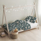 Dark Sketched Woodland Animals - Bedding