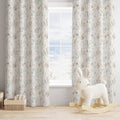 Sketch Woodland Animal Curtains, Nursery Curtains Blackout or Non Blackout, Rod pocket, Woodland, Ready to Post