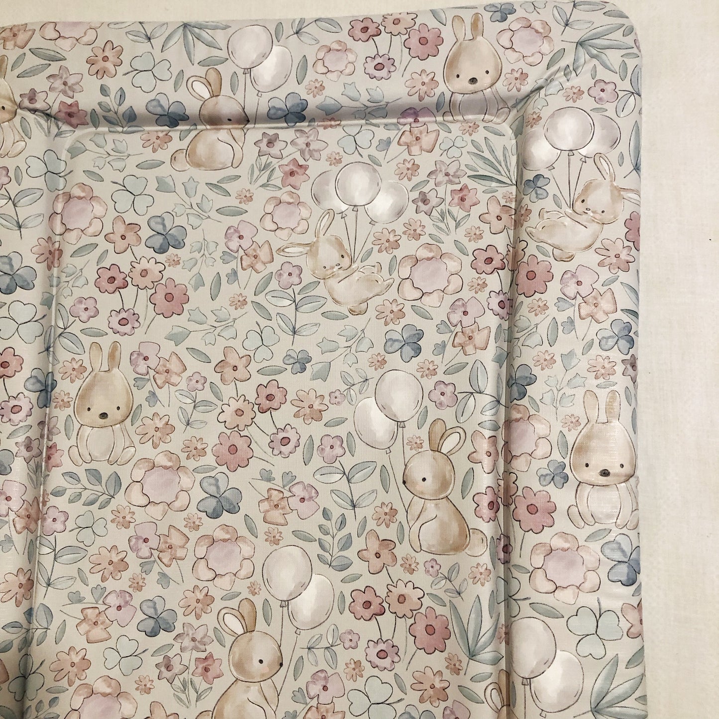 Bunnies and Balloons - Baby Changing Mat
