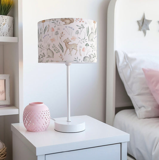 Sketched Woodland Animals - Lampshade