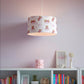 Bears on Clouds, Pink - Lampshade
