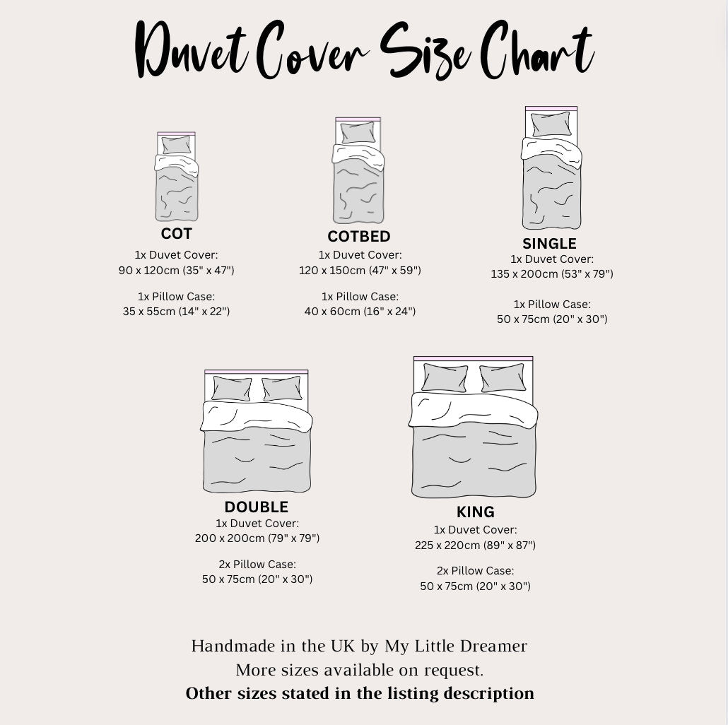 Multiple Hot Air Balloons - Beige Bedding, Hot Air Balloons Decor, Duvet Covers, Fitted Sheets, Children's Room Decor, Bedding, Kids Bedding