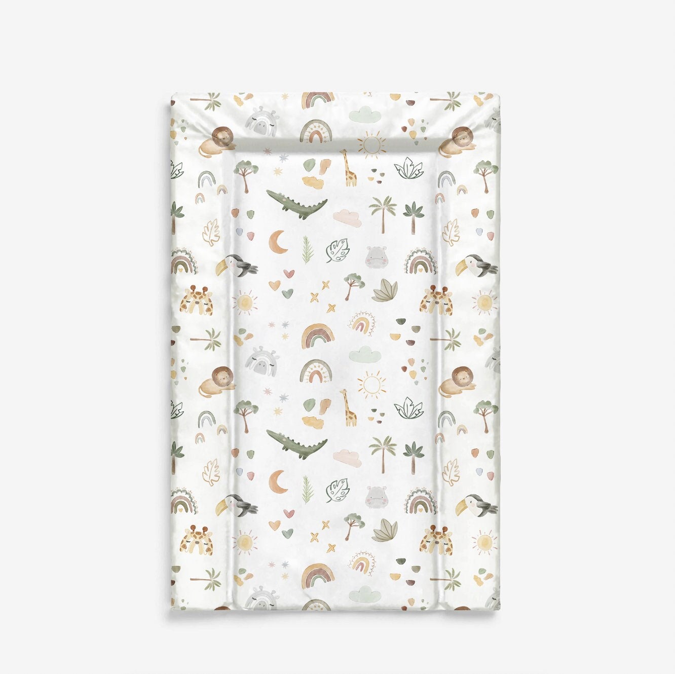 Little Safari Animals - Baby Changing Mat