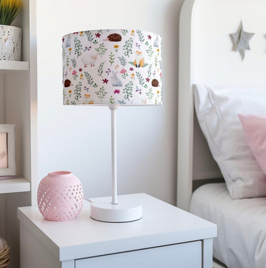Woodland Foxes & Animals - Lampshade