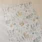 Sketched Woodland Animals - Baby Changing Mat