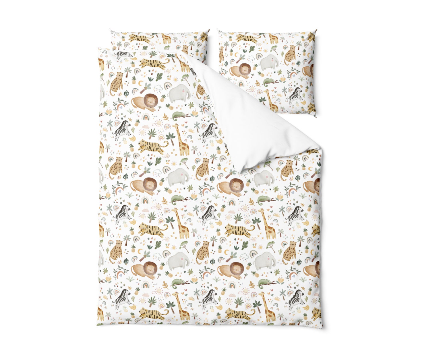 Safari Animal Doodles - Bedding