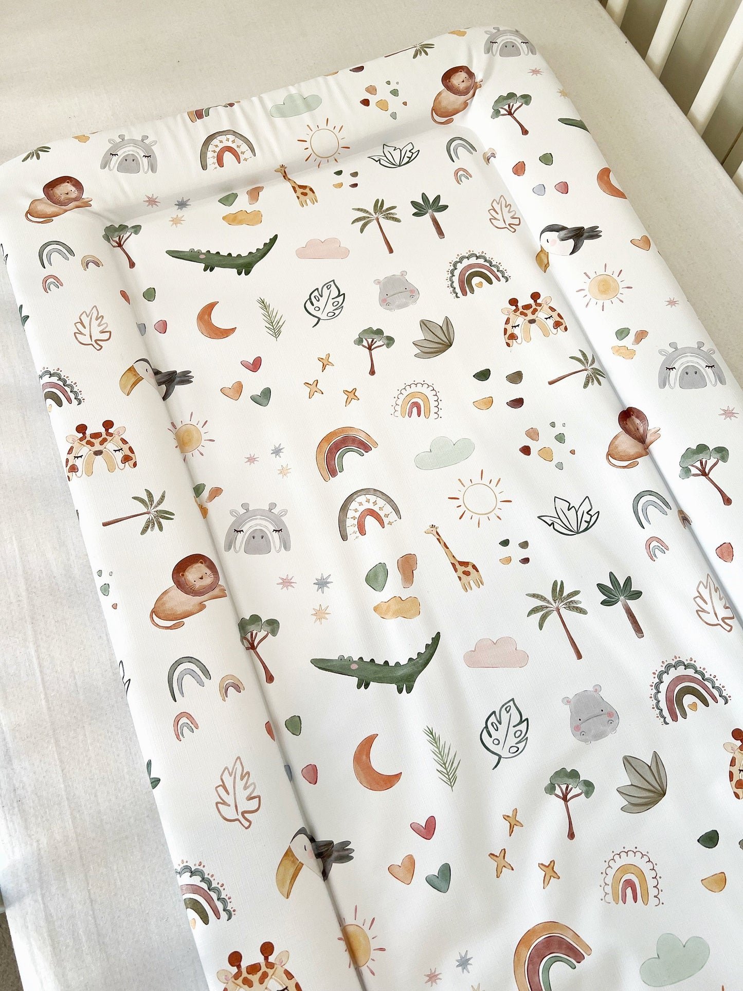 Little Safari Animals - Baby Changing Mat