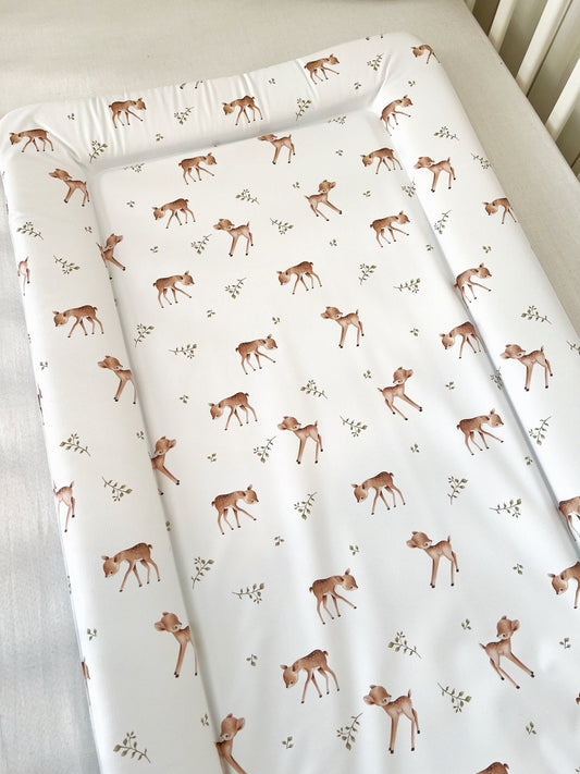 Sweet Deers & Eucalyptus - Baby Changing Mat