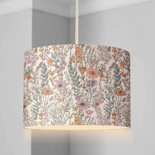 Wild Flowers - Lampshade
