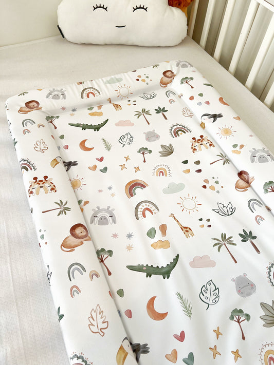 Little Safari Animals - Baby Changing Mat