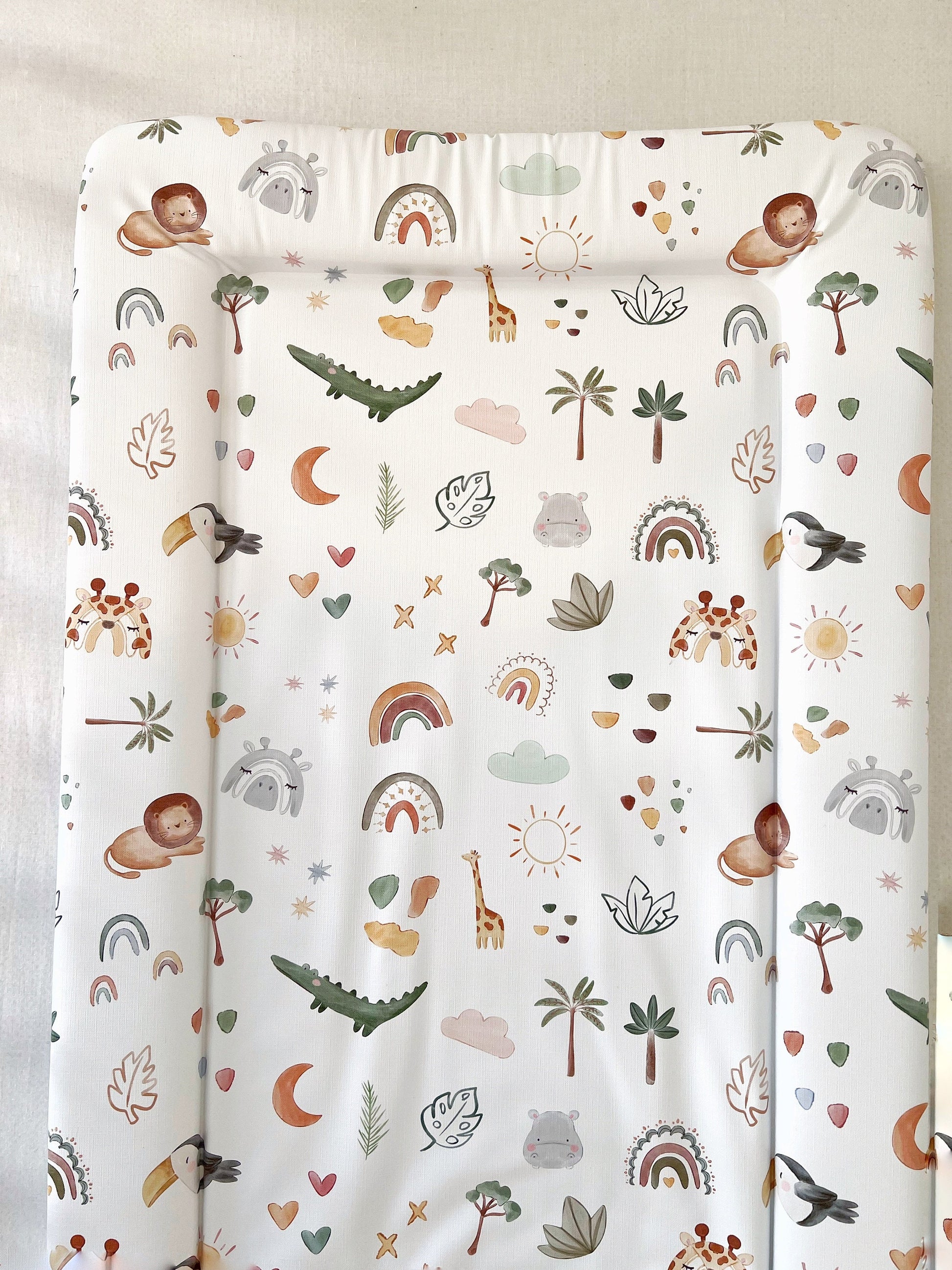 Little Safari Animals - Baby Changing Mat