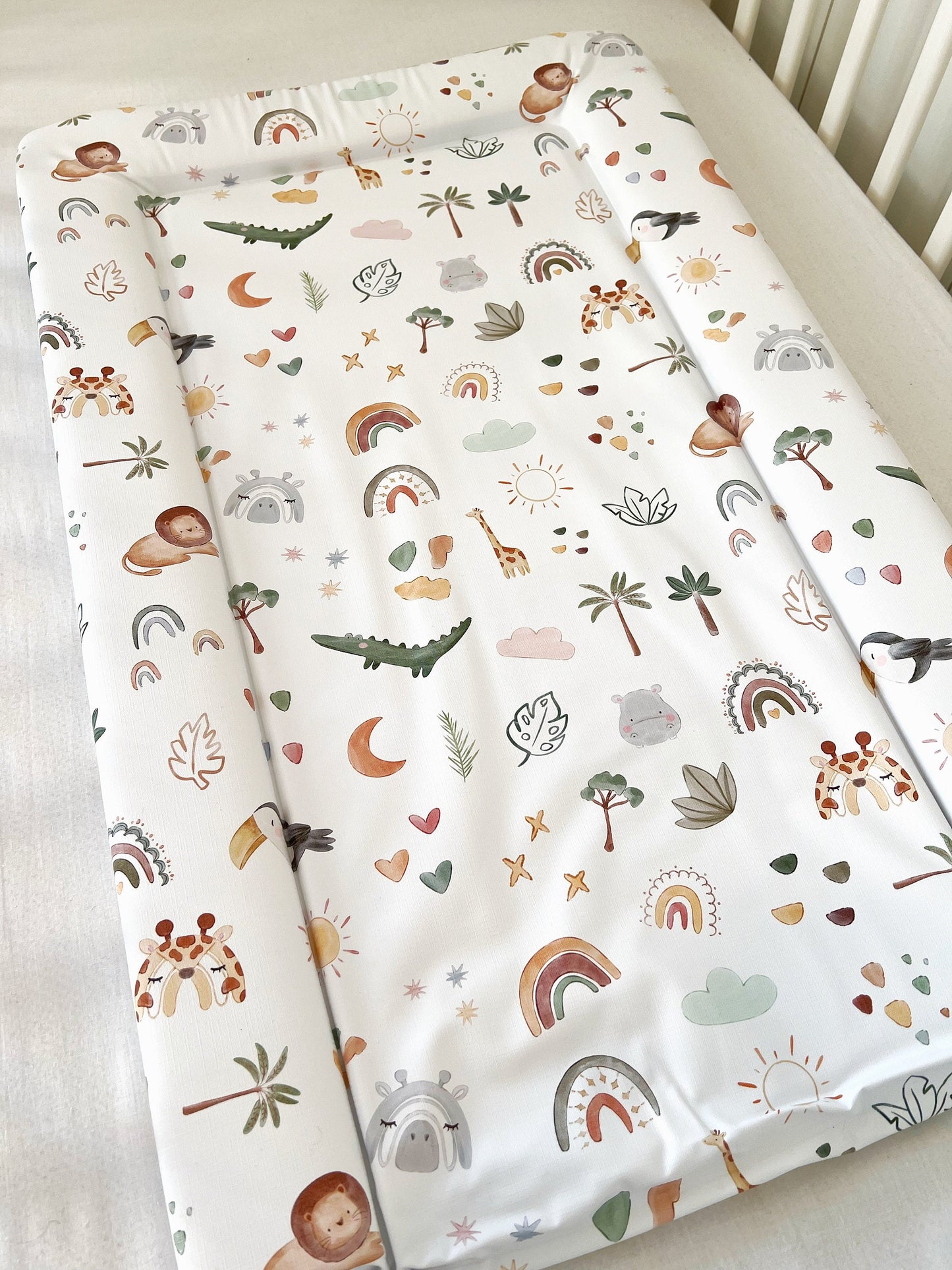 Little Safari Animals - Baby Changing Mat