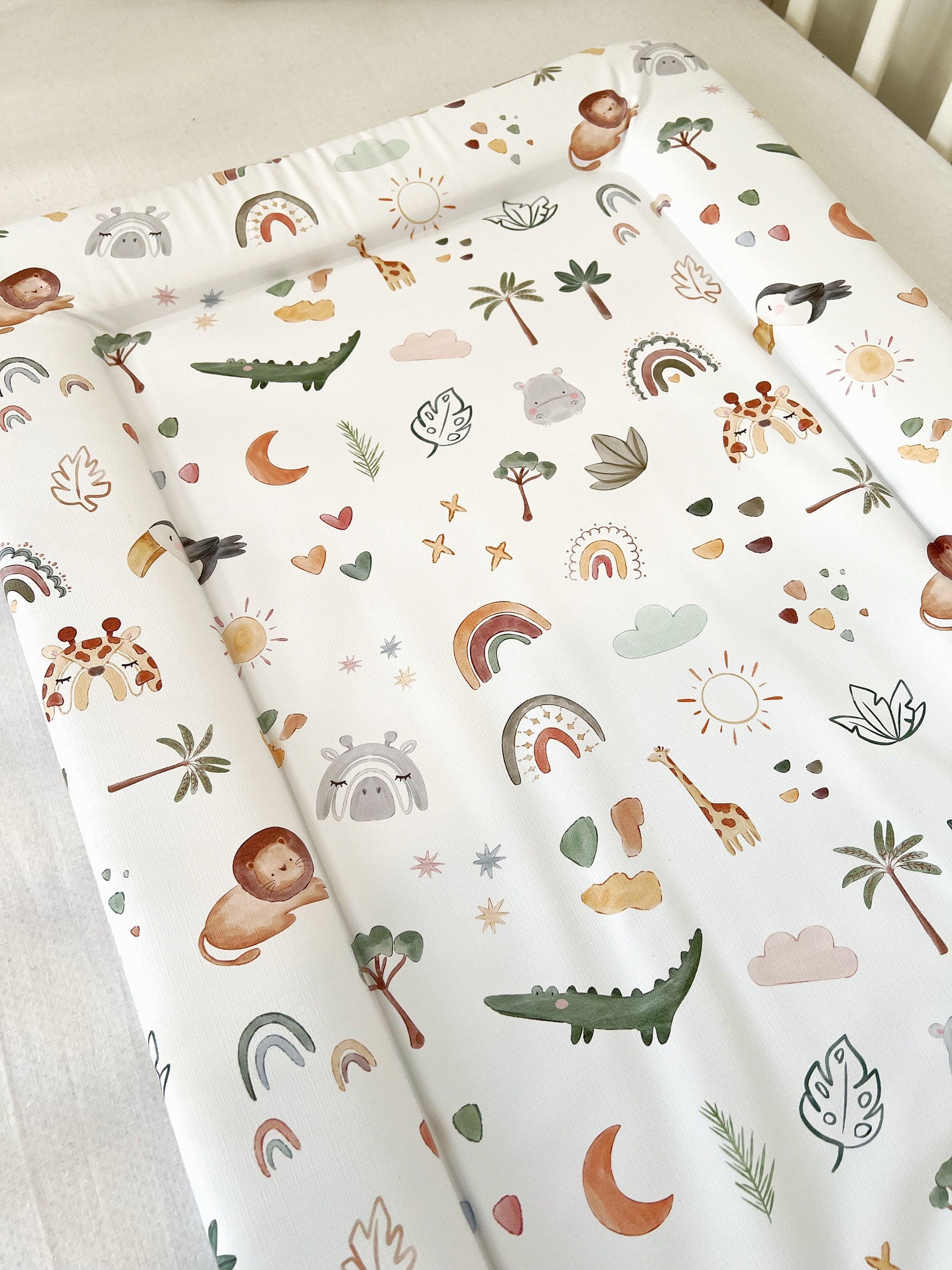 Little Safari Animals - Baby Changing Mat