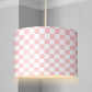 Pink and White Checkered - Lampshade