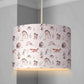 Woodland Hedgehog, Foxes and Deers - Lampshade