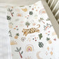 Safari Tiger 'Be Free' - Baby Changing Mat